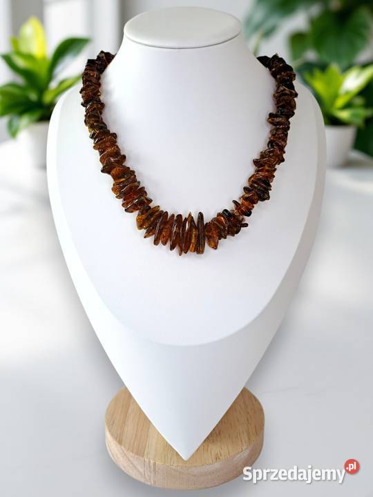 Korale z bursztynu BURSZTYN bałtycki polerowany mazowieckie Warszawa sprzedam