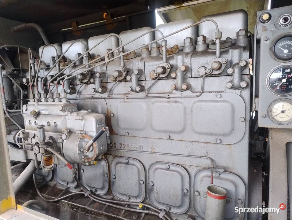 Agregat prądotwórczy przemysłowy AM61 58kw Mętno