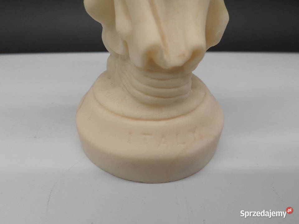 Włoska Figurka Alabastrowa Grecka Bogini Porcelana i szkło Raszków