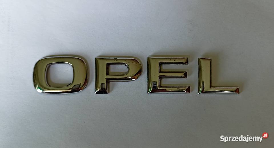 Napis emblemat Opel osobowe Lipno