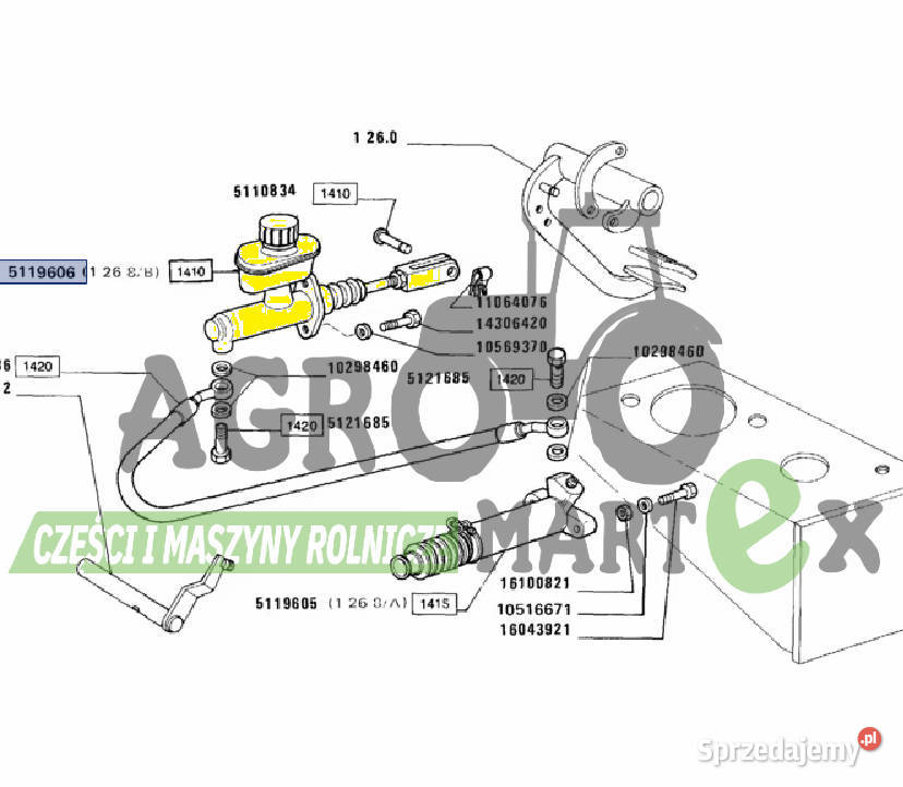 5119606 5119606FP POMPKA HAMULCOWA CNH Wichrów