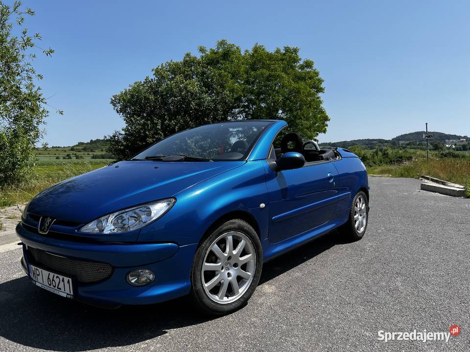 Peugeot 206cc 16 benzyna dolnośląskie Bielawa