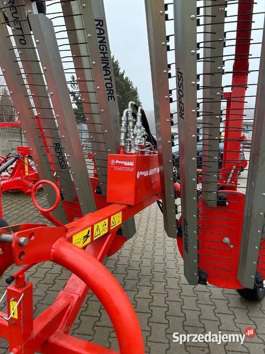 Repossi Zgrabiarka pokojowa grzebieniowa FP 6000 nieuszkodzony Rzędziany