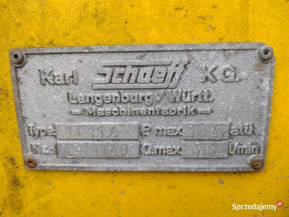 Ramię kopiące koparka Schaeff do ciągnika