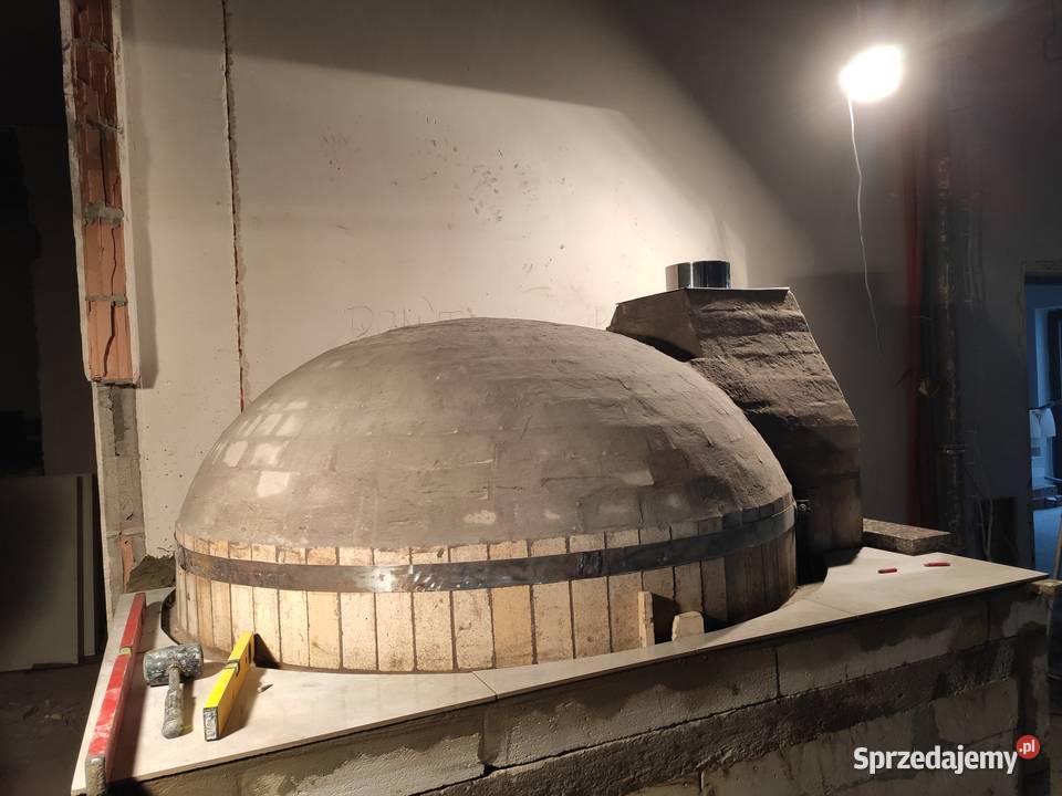 Piec opalany drewnem do chleba pizzy szamotowy łódzkie