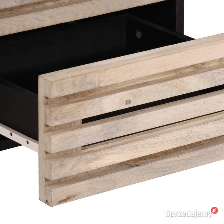 Szafka nocna 40x34x46 bielone drewno mango Warszawa