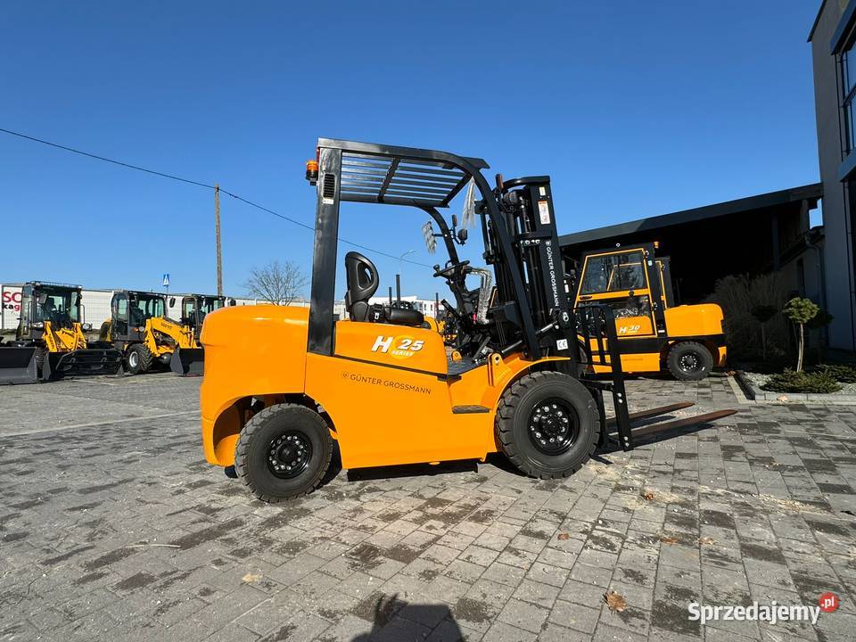 25T Nowy wózek diesel UDT Gunter Grossmann Wózki widłowe Warszawa