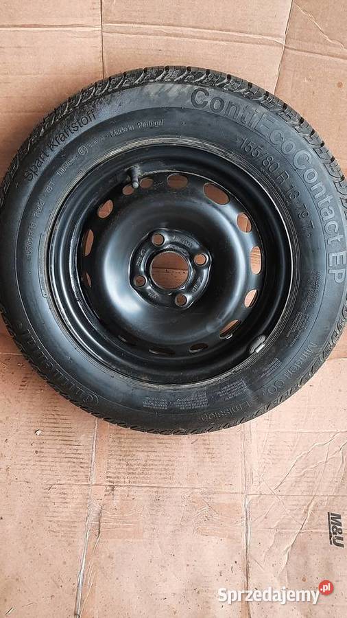 koło zapasowe r13 dojazdowe opel 4x100 15580 13 Dębno