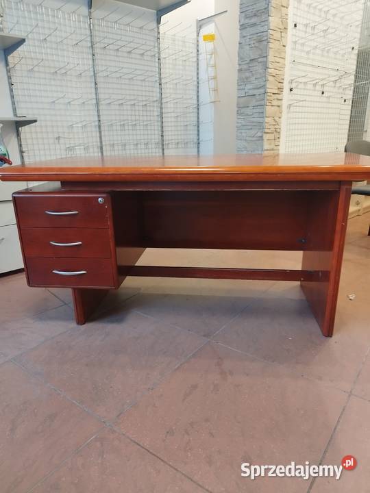 Solidne biurko gabinetowe i stół konferencyjny 78cm