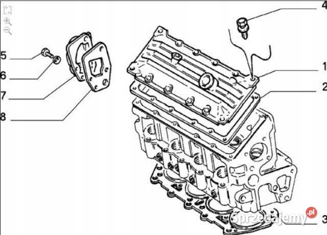 USZCZELKA GŁOWICY CYLINDRÓW ALFA ROMEO 146