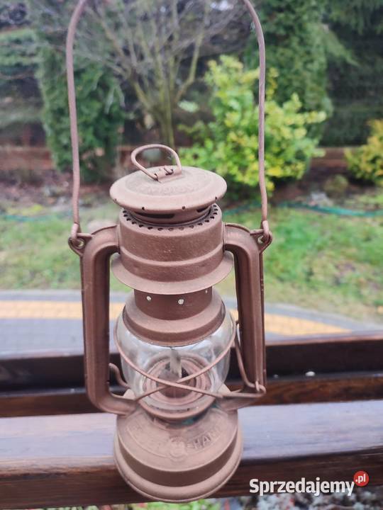 Niemiecka lampa naftowa Feuer Hand 275 Pozostałe podkarpackie Dulcza Wielka
