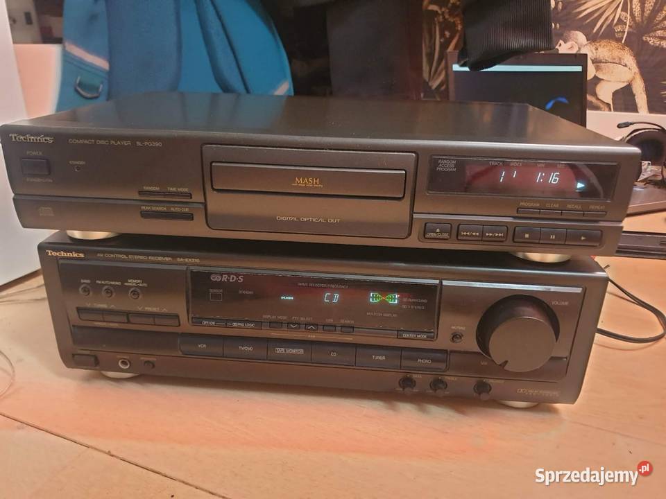 Technics wzmacniacz plus cd Technics podkarpackie Leżajsk