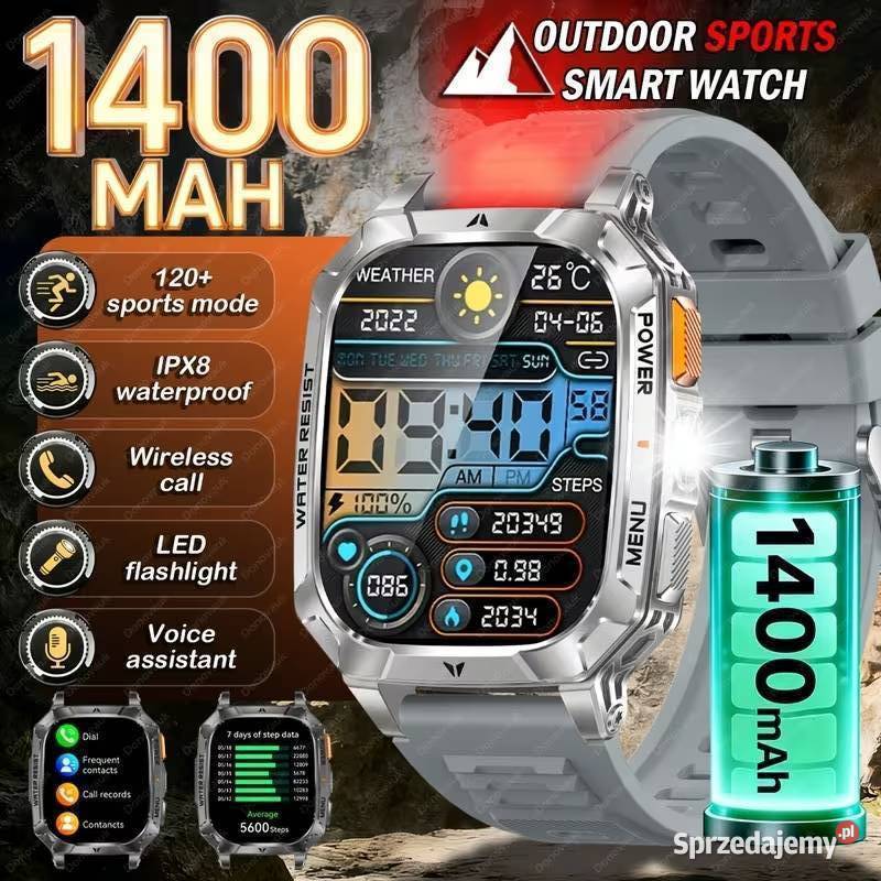 Smart Watch AK103 21calowy wyświetlacz HD Lasocice