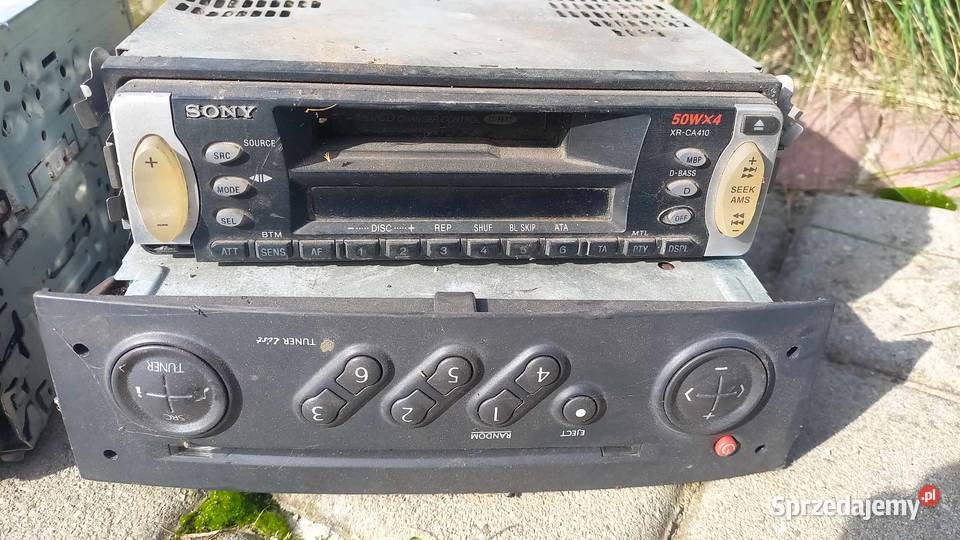 Radio Kenwood Sony Sony Renault 4x radio Kenwood Kraków