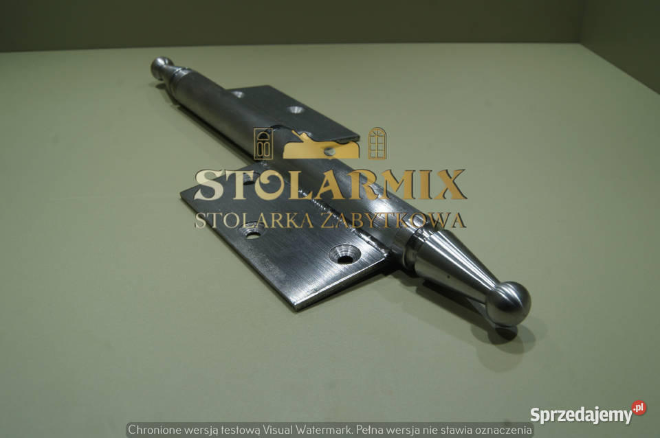 Zawias do starych drzwi bezprzylgowych ZBK 36P Paterek