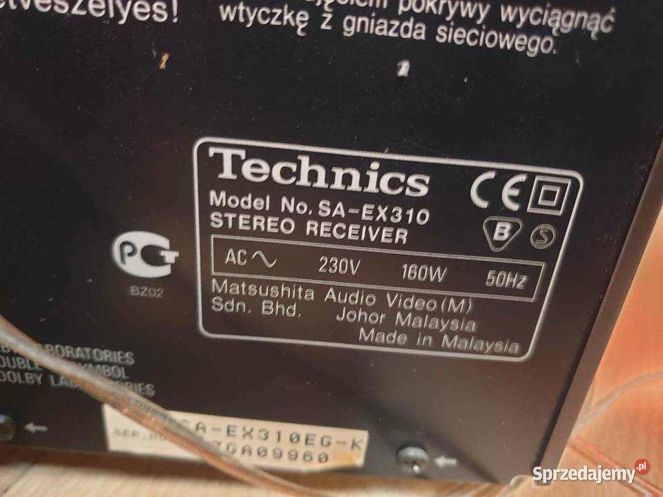 Technics wzmacniacz plus cd Technics Leżajsk