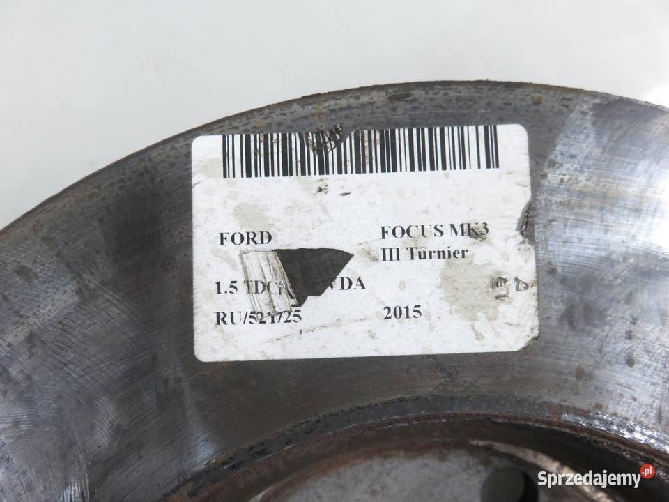 TARCZE HAMULCOWE PRZÓD FORD FOCUS MK3 III 15