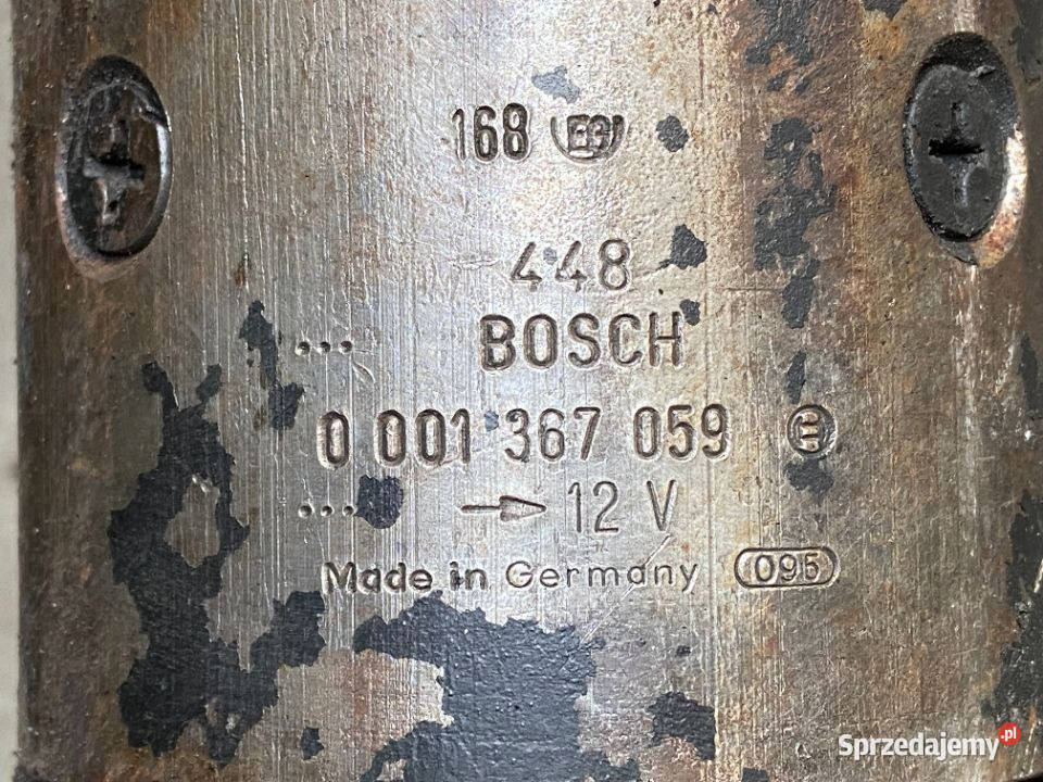 Rozrusznik Bosch 0001367059 12V Mercedes 813 509 Maszewo sprzedam