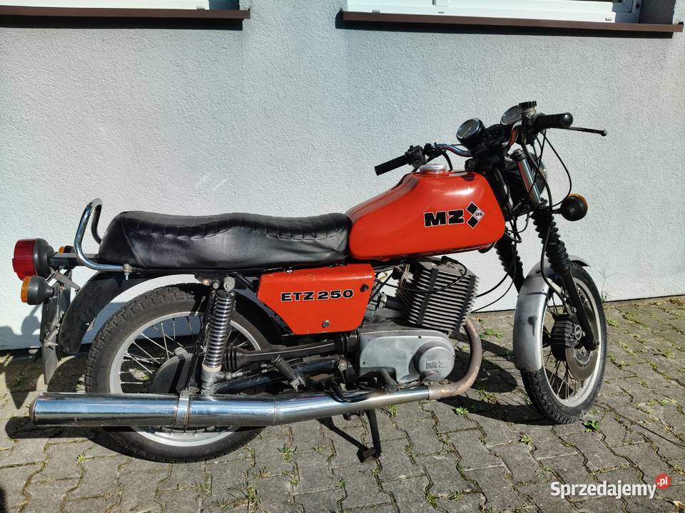 MZ ETZ 250 1986r z dokumentami biała tablica Kalisz