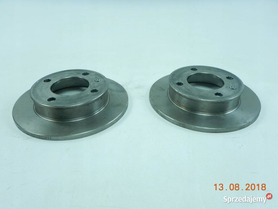 TARCZE HAMULCOWE 2 PRZÓD LP FORD FIESTA FIESTA