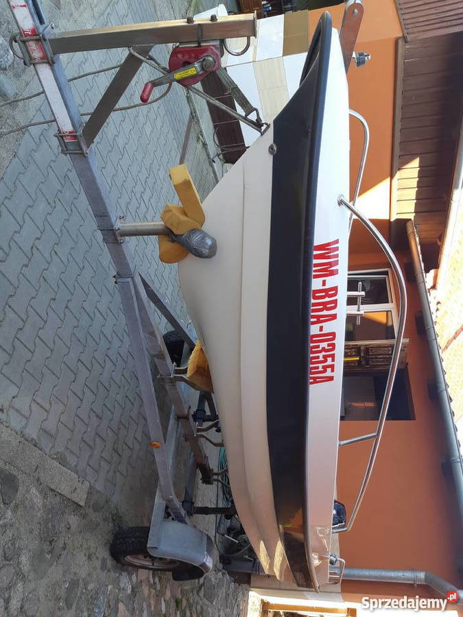 Barakuda 430 z silnikiem Suzuki 20 z 2018 roku Sport i Wypoczynek Braniewo sprzedam