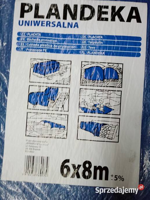 Plandeka płachta do zabezpiecznia Lublin