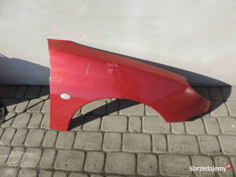 PEUGEOT 206 BŁOTNIK PRAWY PRZÓD EKQD Nowy Sącz sprzedam