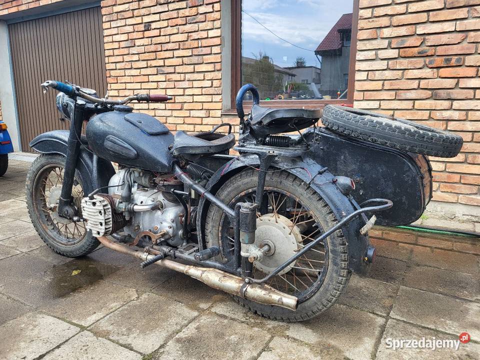 M 72 N kmz kijowska mt mw ural imz k 750 nieuszkodzony Mogilno