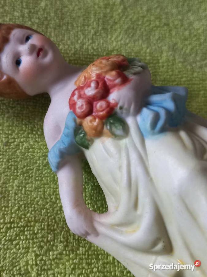 Figurka kobieta porcelana biskwitowa Antyki, Sztuka, Kolekcje Toruń