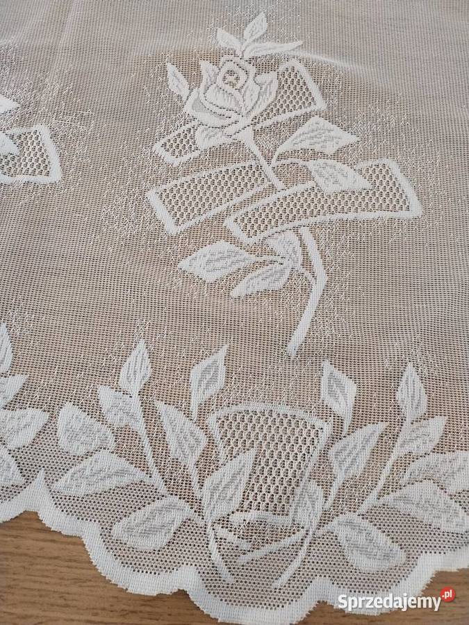 Firana biała krótka Jaworzno sprzedam
