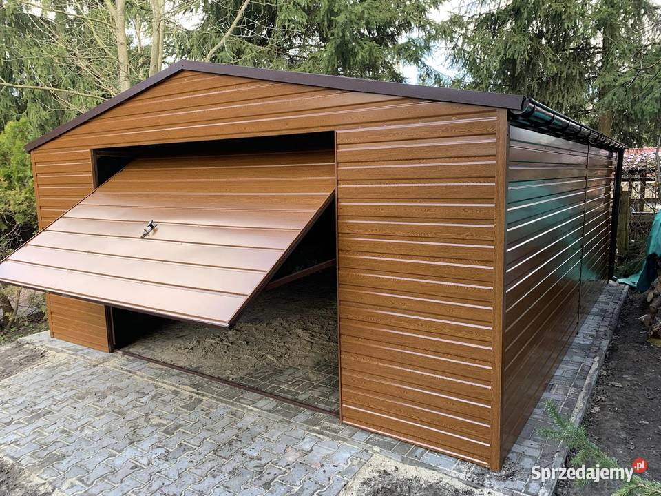 Producent garaży blaszanych każdy wymiar profil Brodnica