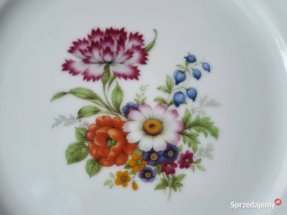 Paul Leitner Bavaria piękna bogato złocona Gdańsk