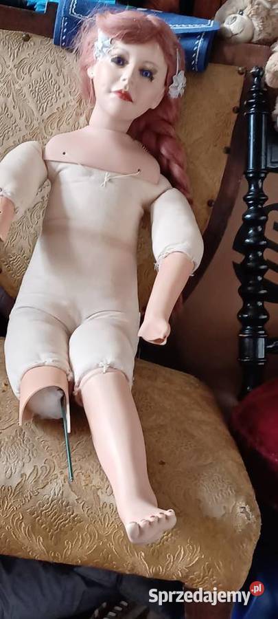 10 LAL DUZE CIĘZKIE SYGNOWANE MAJĄ SKAZY I LALA Figurki i rzeźby