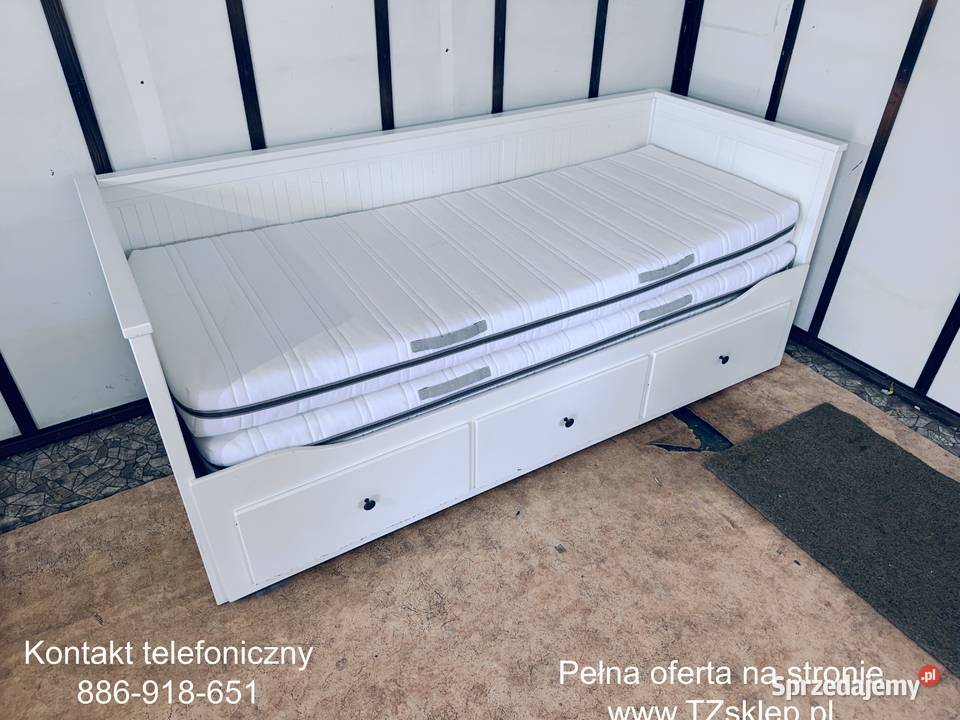 IKEA HEMNES Leżanka Łóżko z 3 szufladami 2 śląskie Rybnik