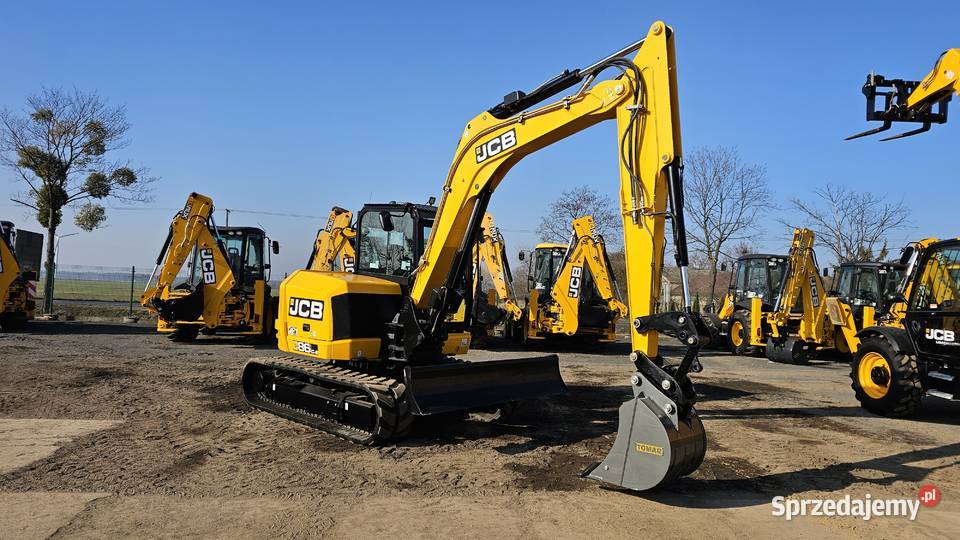 JCB 86C2 KOPARKA GĄSIENICOWA 9 TON CAT VOLVO Krotoszyn