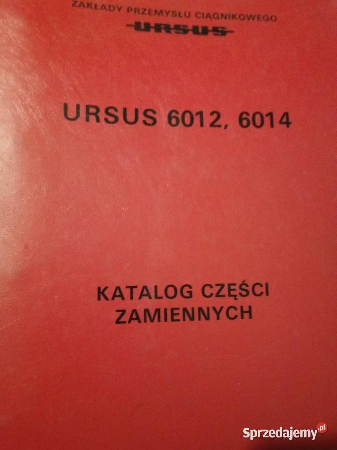 Katalog URSUS 6012 6014 mazowieckie
