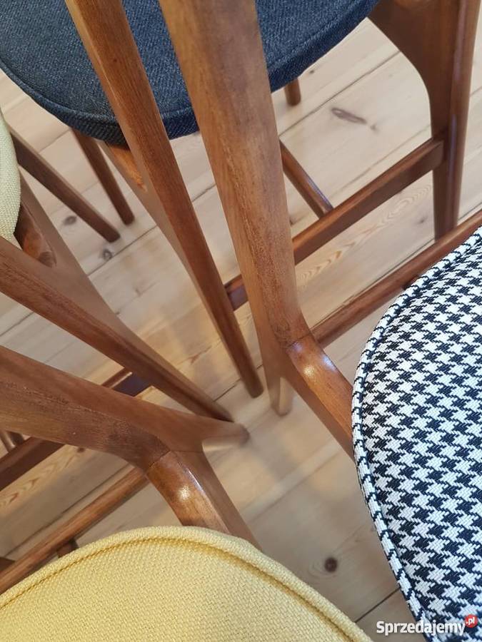 Krzesła PRL autor Rajmund Hałas lata 6070 Stoły, krzesła, biurka Szczecin