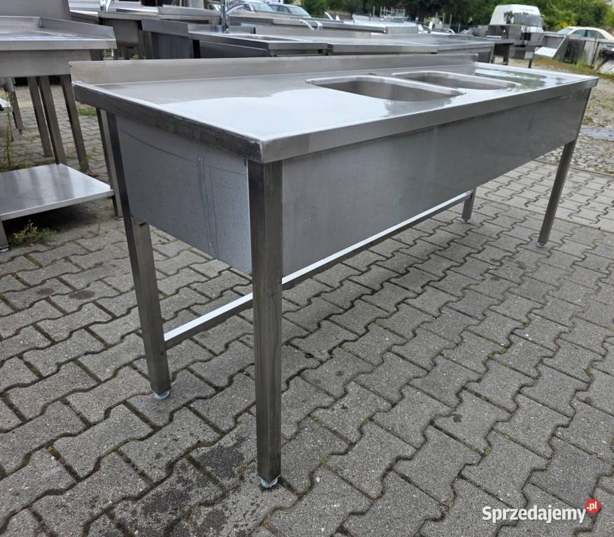 Zlew 2 Komorowy Z Blatem Roboczym 2006085 M1036 Nowe Skalmierzyce sprzedam