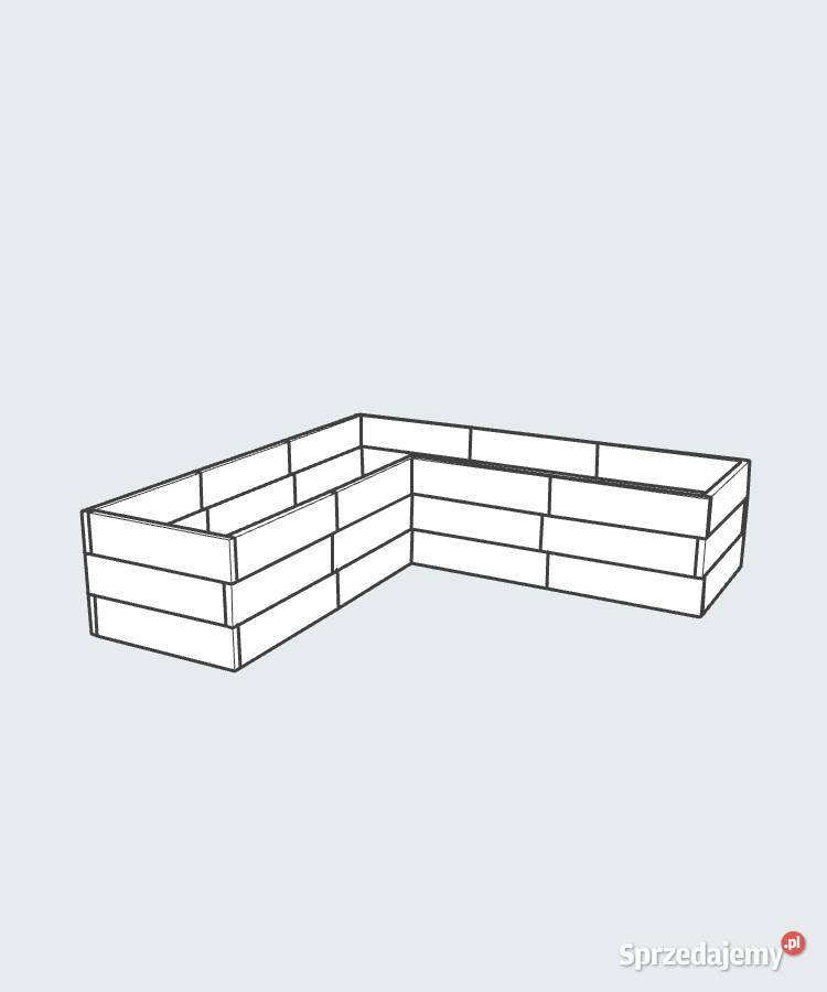 Podwyższone grządki betonowe Warzywnik betonowy Poznań