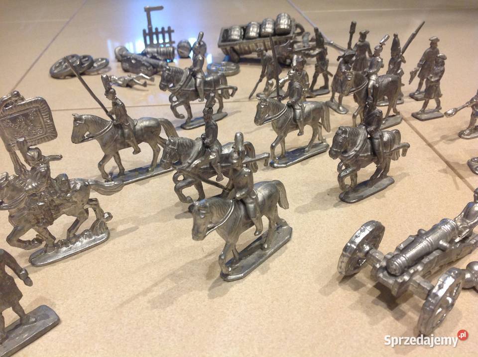 Zestaw Żołnierzyków Cynowych Żołnierzyki Cynowe