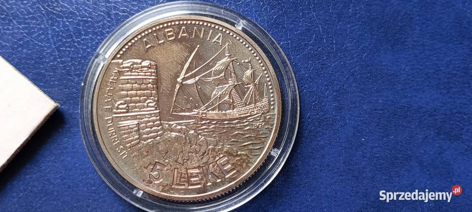 Stare monety 5 leków 1987 Albania