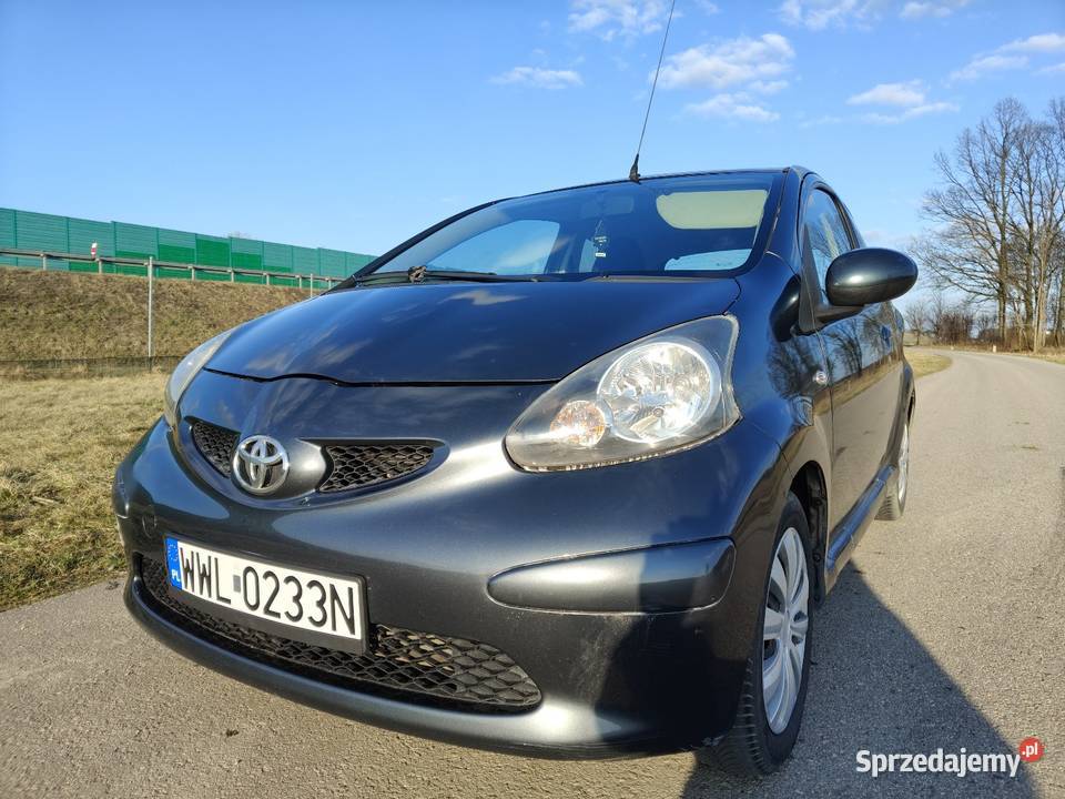 Toyota Aygo 10 benzyna nieuszkodzony Aygo mazowieckie Mińsk Mazowiecki