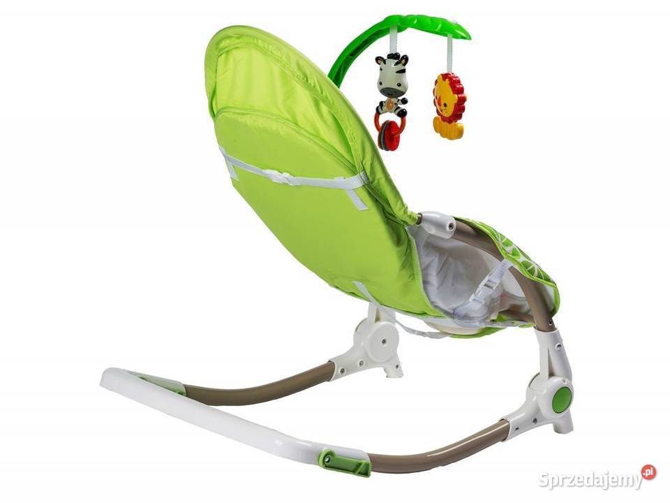 Leżaczek bujaczek kołyska wibracje muzyka lew Leżaczki i huśtawki Akcesoria Bielsk Podlaski