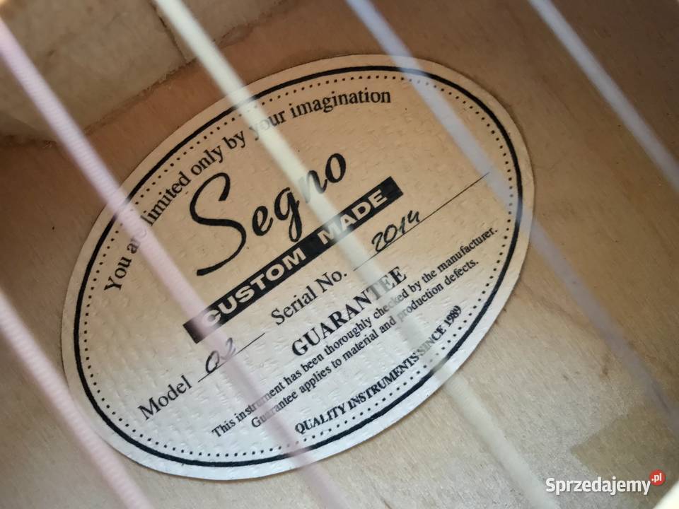 Segno Custom Made Gitara elektroakustyczna Warszawa