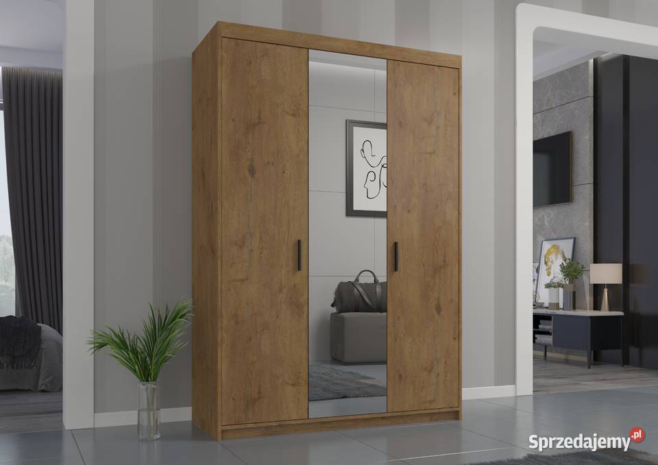 Zestaw szafa trzydrzwiowa plus komoda Dąbrowa Górnicza sprzedam