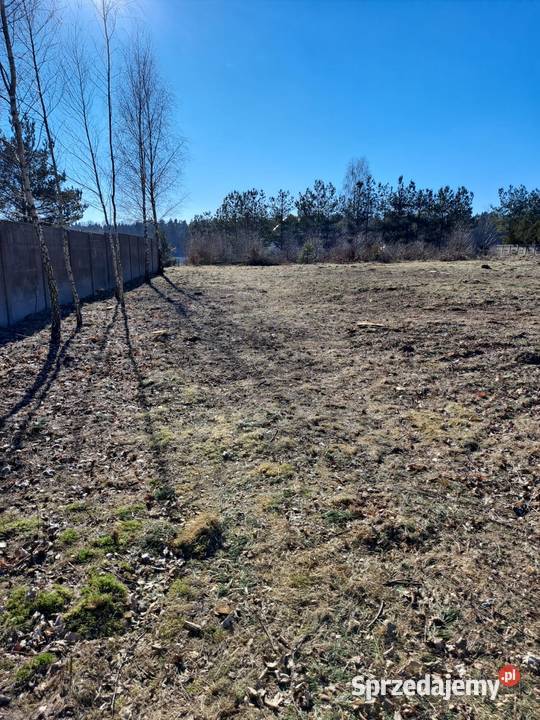 Postokątna równa działka 3000m2 pod gdańskiem Glincz sprzedam