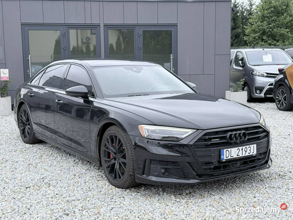 Audi A8 Long Black D5 55 30 V6 24V TFSI 340 Wrocław