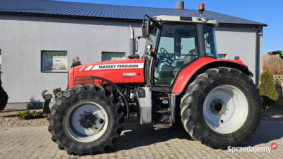Massey Ferguson 7480 DynaVT Klimatyzacja Amortyzacja przedniej osi Gruntowice sprzedam