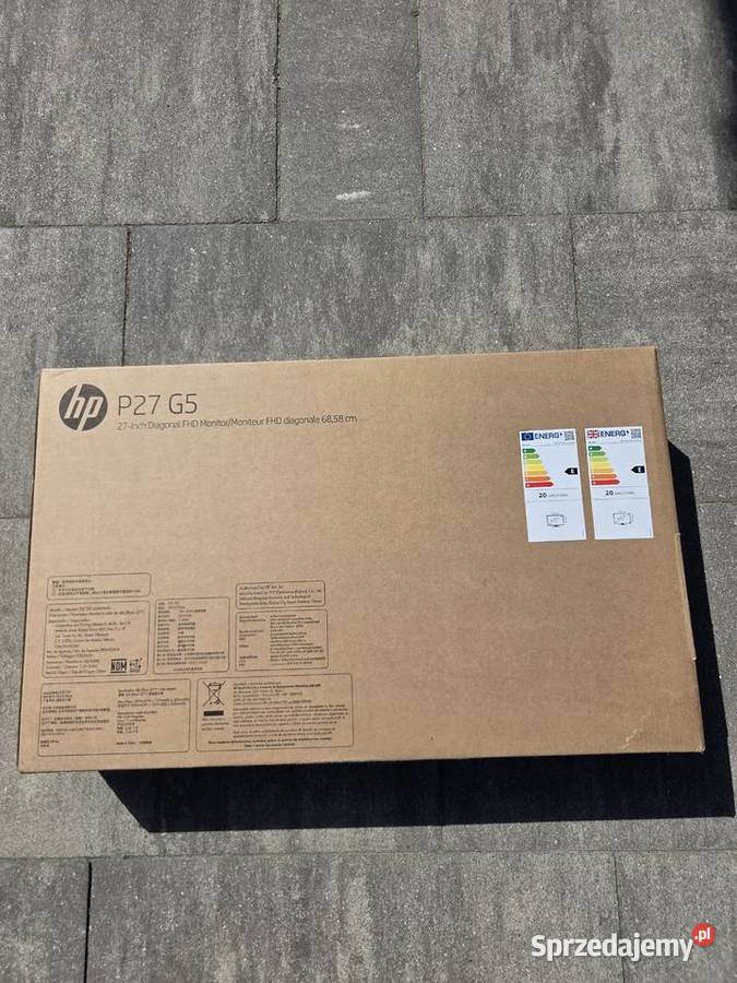 Monitor HP P27h G5 27 lubelskie Lublin sprzedam