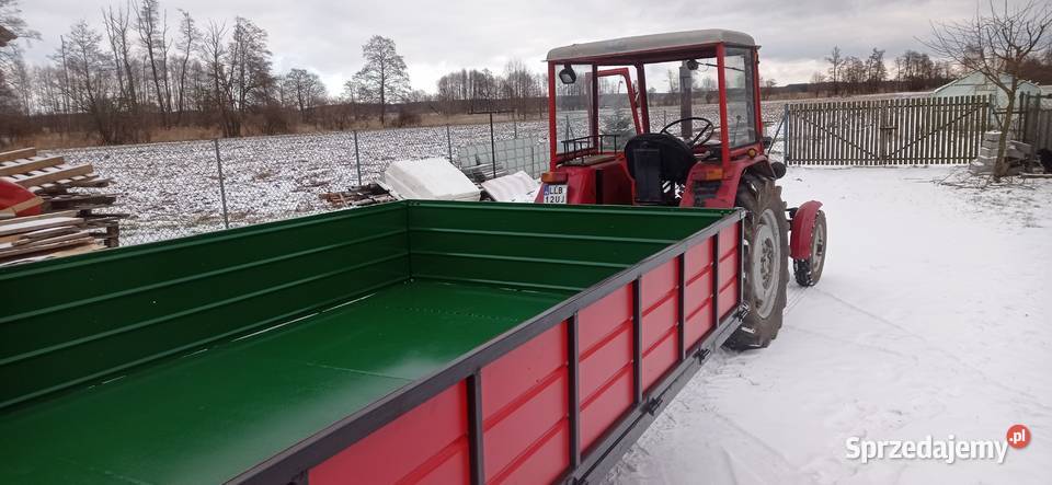 Przyczepa do ciognika nieuszkodzony Firlej